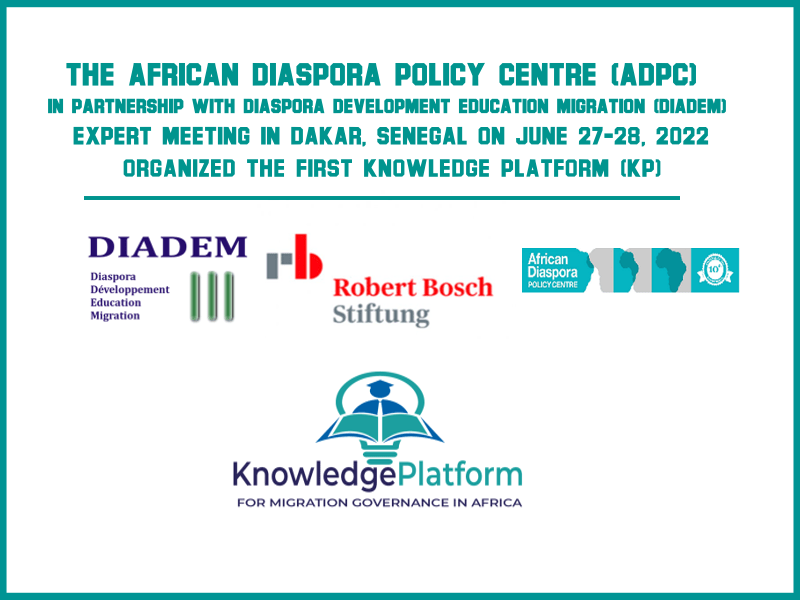 First Knowledge Platform (KP) expert meeting in Dakar, Senegal on June 27-28, 2022.